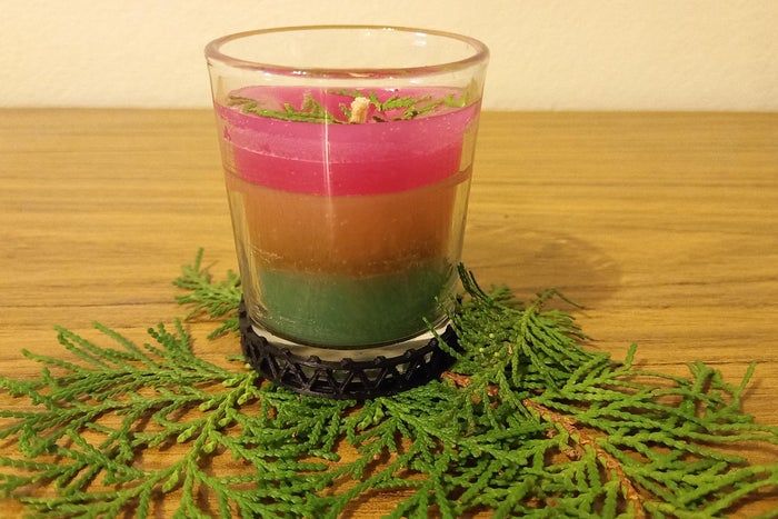 自制十二月之韵香薰蜡烛教程-第1张图片-趣作屋