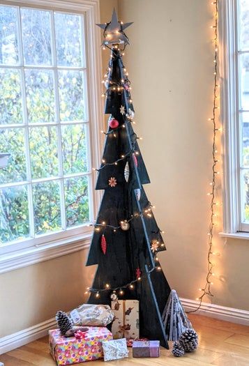 DIY环保木制圣诞树制作全攻略-第1张图片-趣作屋