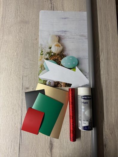 巧手制作圣诞装饰指示牌教程-第2张图片-趣作屋