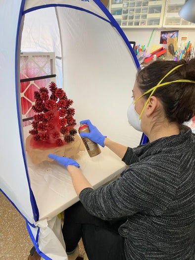 城市居民也能做的趣味松果花环手工教程-第11张图片-趣作屋