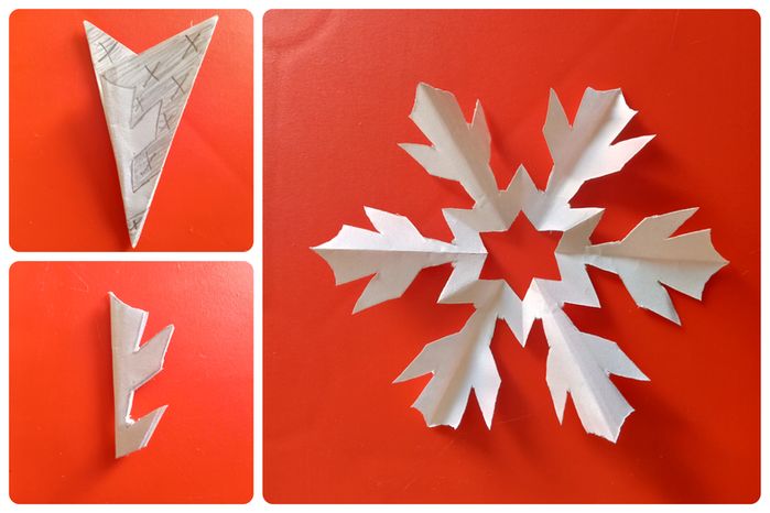 简易教程：低成本制作圣诞雪花挂饰-第15张图片-趣作屋