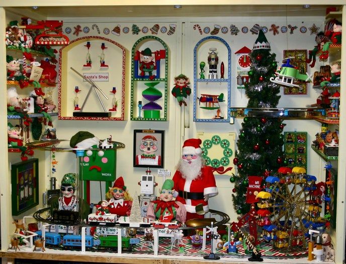 免费参观！会动的圣诞橱窗制作全过程揭秘-第1张图片-趣作屋