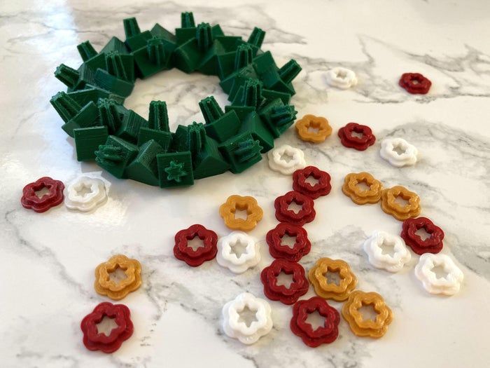 创意拆卸式花环与圣诞树挂件DIY教程-第18张图片-趣作屋