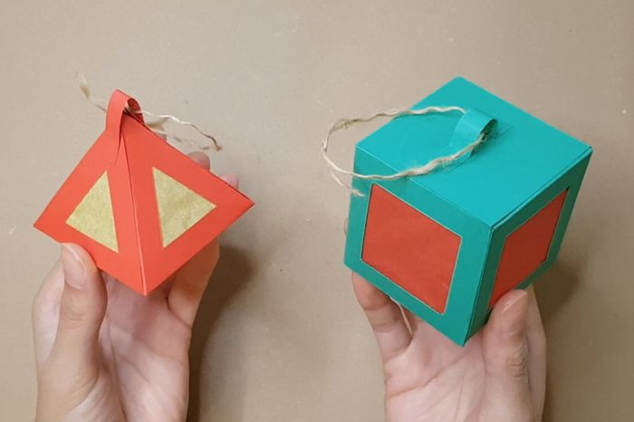 圣诞节手工立体装饰球制作指南-第11张图片-趣作屋