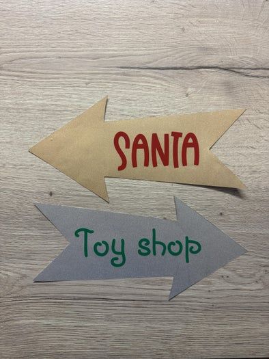 巧手制作圣诞装饰指示牌教程-第8张图片-趣作屋