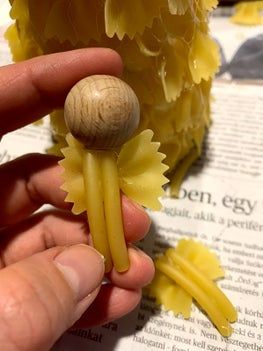 简易意面手工教程：圣诞节主题创意装饰-第17张图片-趣作屋