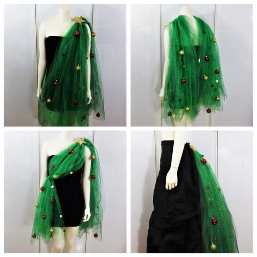 超简易低成本DIY节日装饰多功能薄纱教程-第2张图片-趣作屋 超简易低成本DIY节日装饰多功能薄纱教程-第2张图片-趣作屋