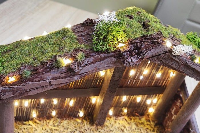 圣诞节场景DIY改造：低成本升级圣诞马槽教程-第11张图片-趣作屋