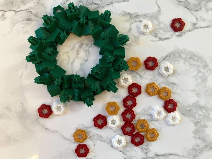 创意拆卸式花环与圣诞树挂件DIY教程-第19张图片-趣作屋