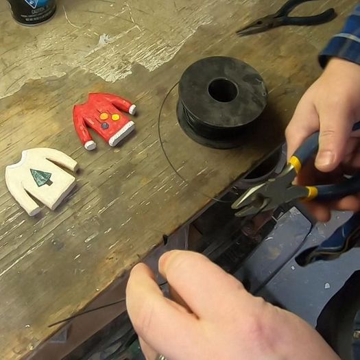 全家DIY圣诞毛衣挂饰教程-第39张图片-趣作屋