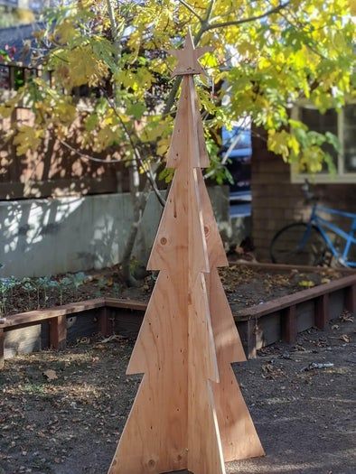 DIY环保木制圣诞树制作全攻略-第20张图片-趣作屋