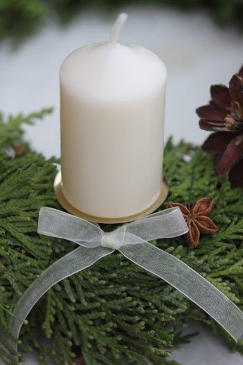 温馨圣诞降临节花环DIY全步骤指南-第10张图片-趣作屋