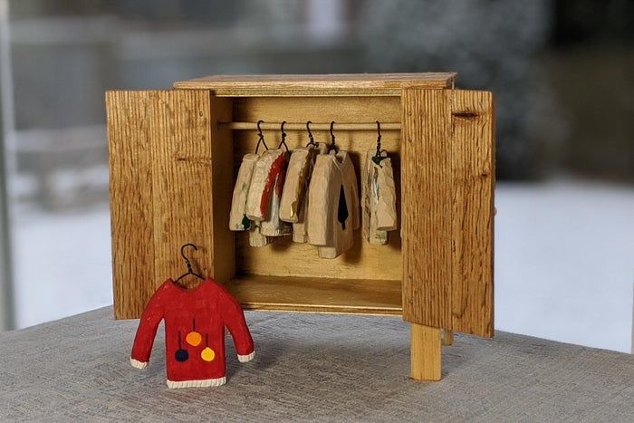 全家DIY圣诞毛衣挂饰教程-第49张图片-趣作屋