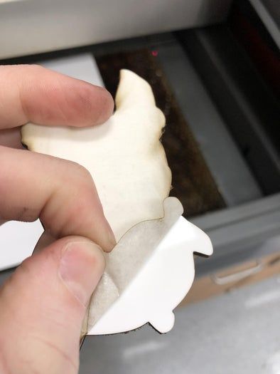 CNC激光切割与热升华打印结合制作个性挂件教程-第10张图片-趣作屋 CNC激光切割与热升华打印结合制作个性挂件教程-第10张图片-趣作屋