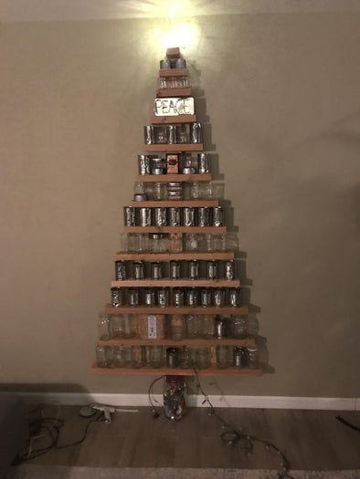 废物利用打造独特圣诞树教程-第24张图片-趣作屋