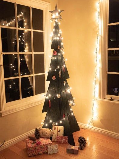 DIY环保木制圣诞树制作全攻略-第24张图片-趣作屋