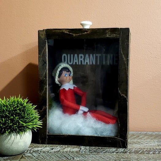 简易圣诞精灵隔离盒制作教程-第2张图片-趣作屋