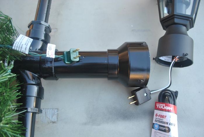 自制维多利亚风格圣诞路灯柱教程-第21张图片-趣作屋