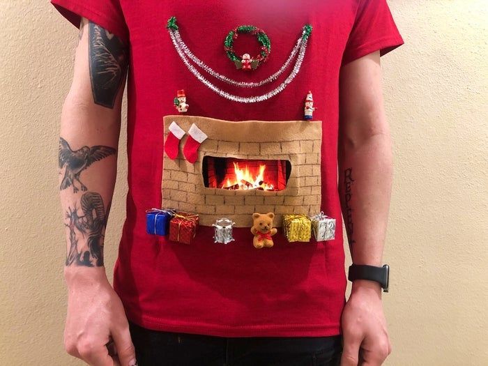 手把手教你DIY圣诞主题丑T恤-第26张图片-趣作屋 手把手教你DIY圣诞主题丑T恤-第26张图片-趣作屋