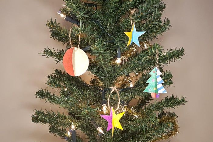 圣诞节创意：低成本手工立体装饰挂件制作-第10张图片-趣作屋