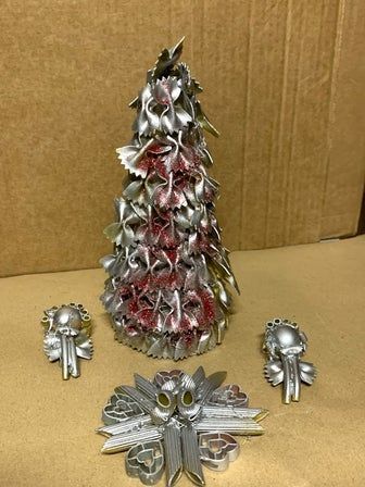 简易意面手工教程：圣诞节主题创意装饰-第2张图片-趣作屋