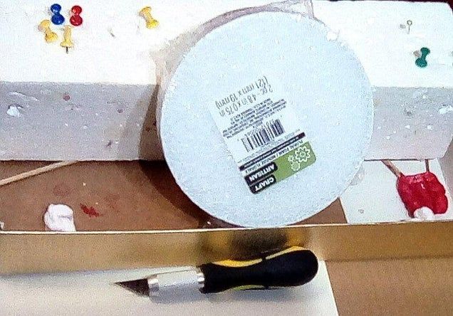 低成本泡沫圆盘手工制作教程-第5张图片-趣作屋