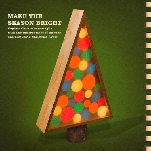 复古风发光铁皮树制作指南-第1张图片-趣作屋