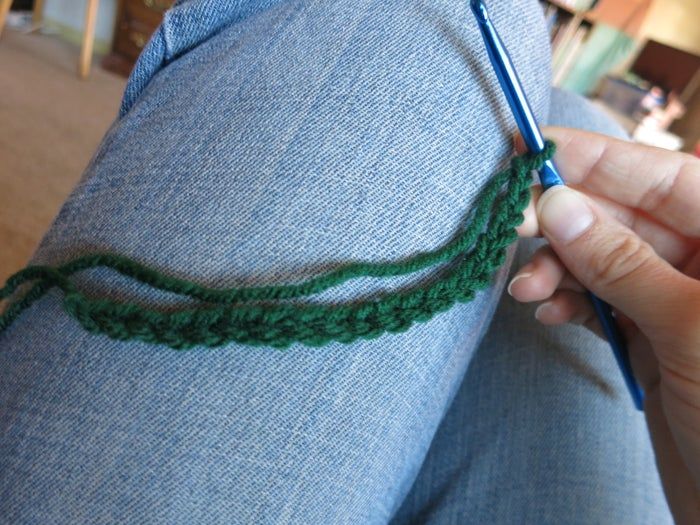 轻松DIY：钩针小树圣诞挂饰教程-第4张图片-趣作屋