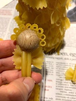 简易意面手工教程：圣诞节主题创意装饰-第18张图片-趣作屋