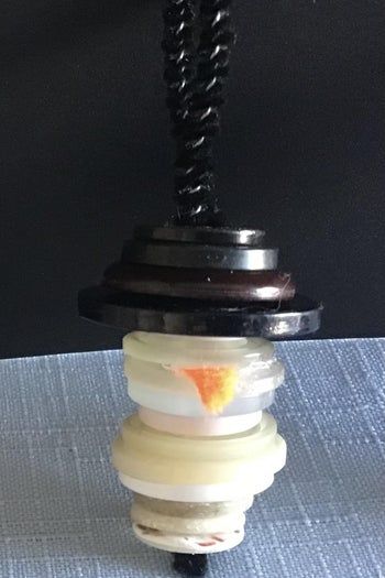 创意手工：低成本制作纽扣圣诞老人与雪人-第2张图片-趣作屋