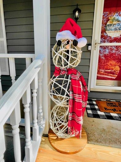 冬季DIY水泥雪人教程：轻松打造冬日装饰-第19张图片-趣作屋