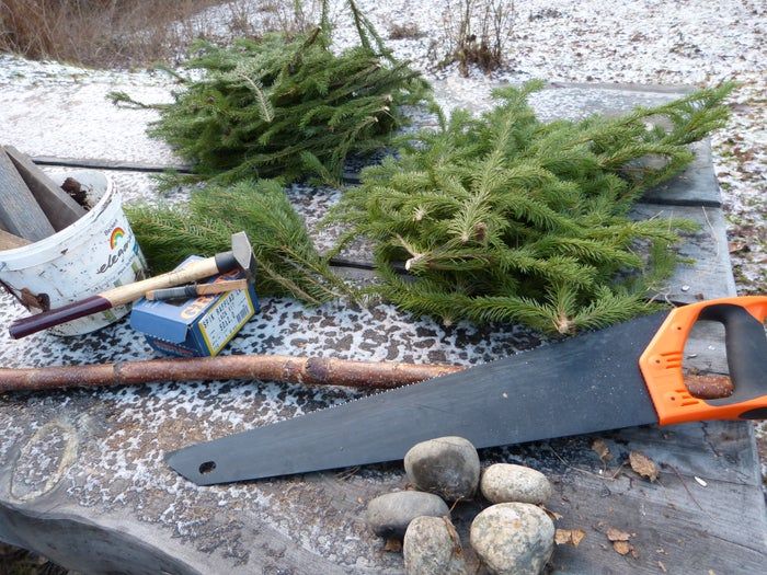 简易环保风圣诞树与挂饰DIY教程-第5张图片-趣作屋 简易环保风圣诞树与挂饰DIY教程-第5张图片-趣作屋