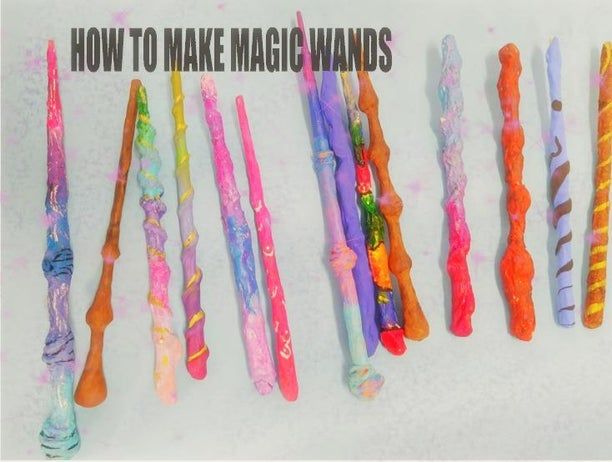 魔法棒手工制作教程-4-12岁儿童创意早教活动-第1张图片-趣作屋