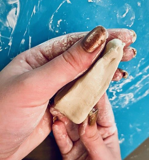 风干黏土笑脸雕塑制作教程-第8张图片-趣作屋