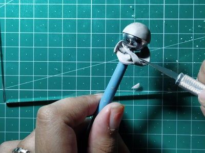 自制黏土微缩拉面碗教程-低成本DIY步骤详解-第5张图片-趣作屋