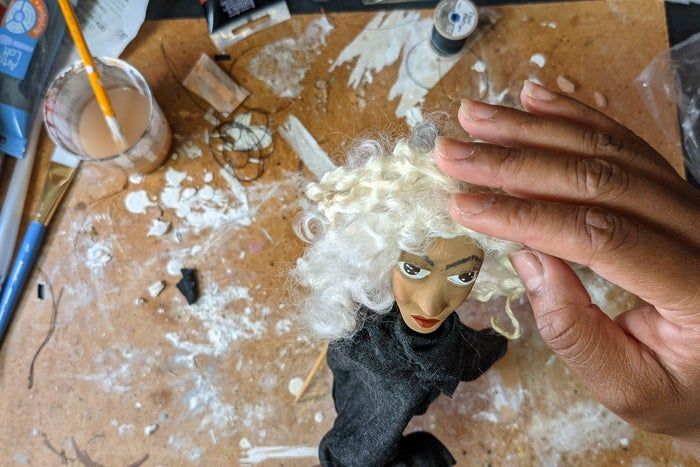 自制印尼传统木偶教程：创意纸黏土DIY全攻略-第34张图片-趣作屋