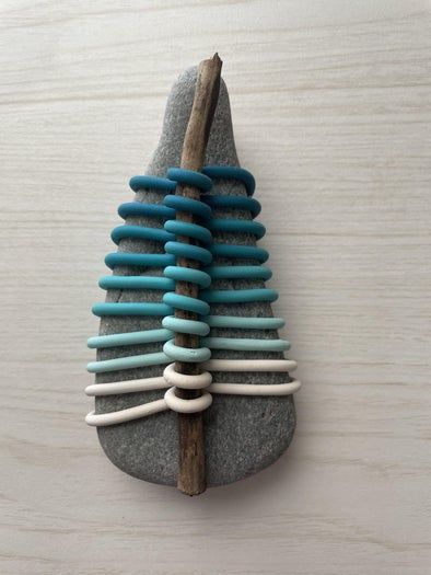 日式篮石装饰手作教程：聚合物粘土制作方法与创意设计-第18张图片-趣作屋