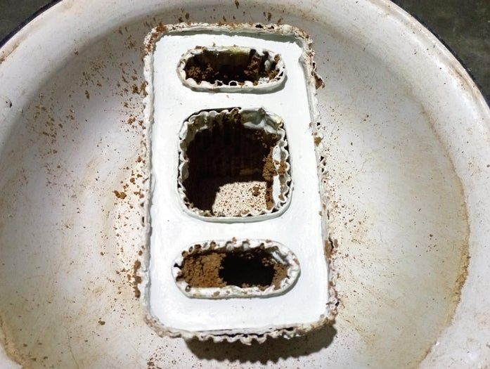 白水泥DIY牙刷架制作教程-家庭手工模具教程-第19张图片-趣作屋