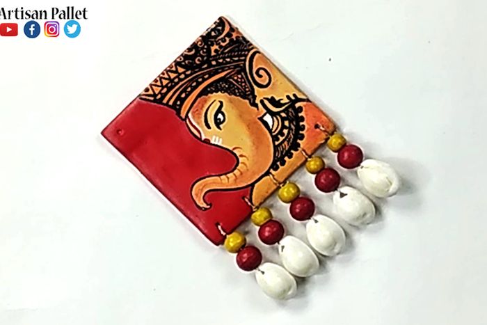 DIY聚合物粘土首饰制作教程——简单易学的手工项链与耳饰套装-第19张图片-趣作屋 DIY聚合物粘土首饰制作教程——简单易学的手工项链与耳饰套装-第19张图片-趣作屋