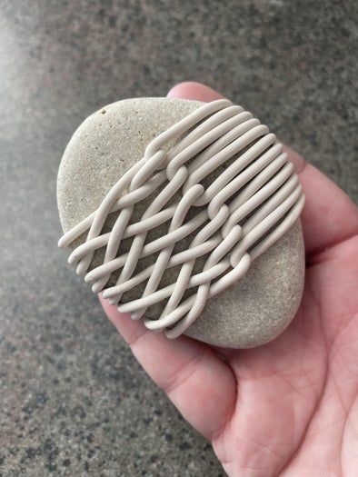 日式篮石装饰手作教程：聚合物粘土制作方法与创意设计-第19张图片-趣作屋