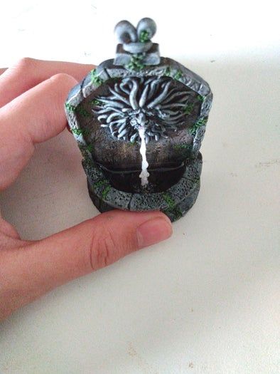 纳尼亚风格树脂喷泉DIY教程及热熔胶替代方案-第23张图片-趣作屋