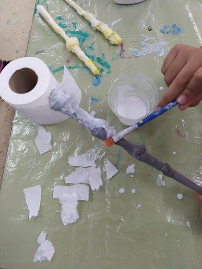 魔法棒手工制作教程-4-12岁儿童创意早教活动-第11张图片-趣作屋