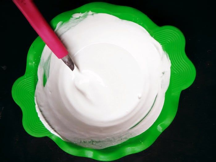 低成本自制白水泥褶皱烛台教程-第5张图片-趣作屋