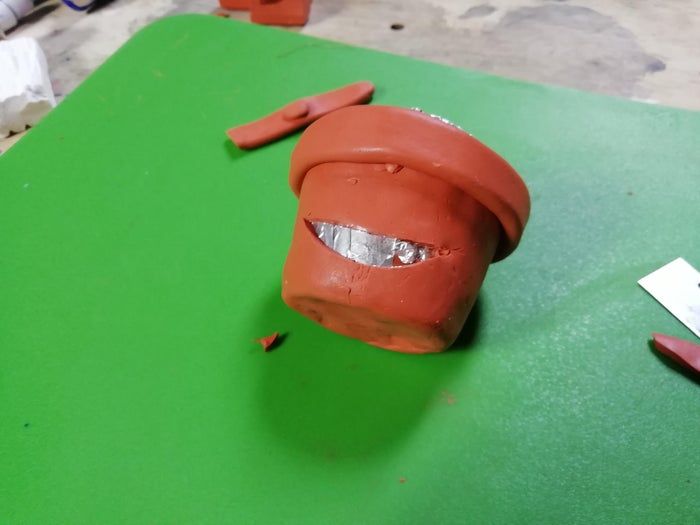 软陶笑脸花盆DIY教程：个性化小型植物花盆制作方法-第7张图片-趣作屋