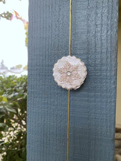 自制剪贴装饰聚合物粘土花环教程-第2张图片-趣作屋