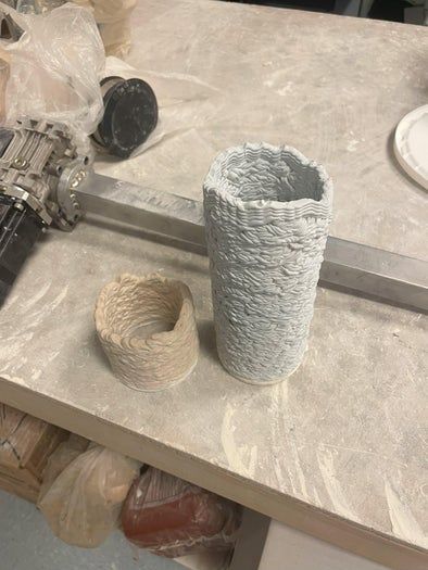 陶土3D打印随机路径算法制作花瓶全流程详解-第14张图片-趣作屋