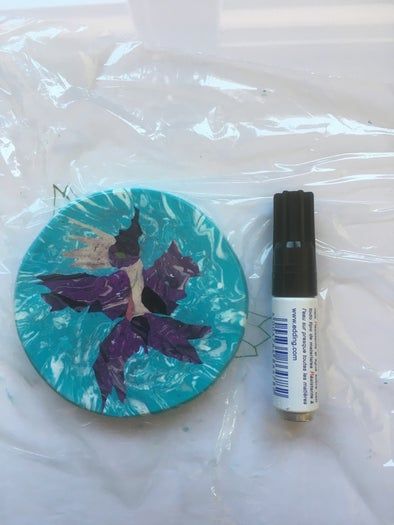 Fimo黏土微型装饰品制作教程-凤凰耳环DIY全过程-第3张图片-趣作屋