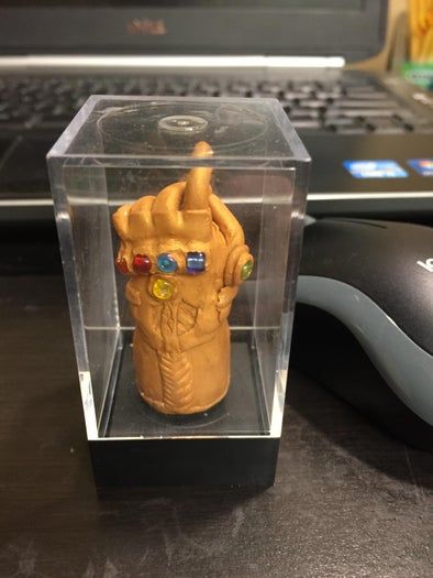 自制迷你无限手套教程-聚合物粘土DIY-第1张图片-趣作屋