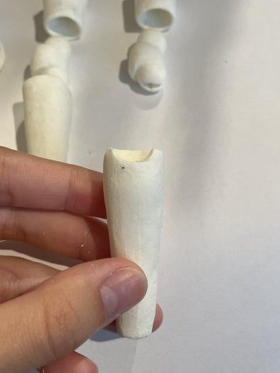 自制球形关节可动人偶教程:风干粘土与弹力绳的创意制作-第15张图片-趣作屋 自制球形关节可动人偶教程:风干粘土与弹力绳的创意制作-第15张图片-趣作屋