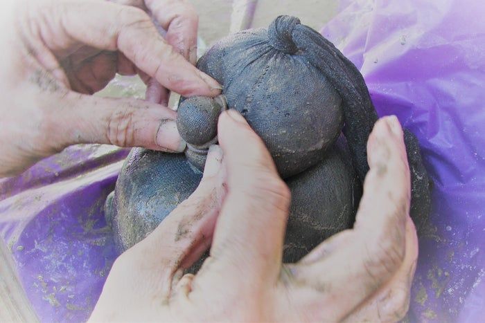 低成本水泥地精DIY教程-庭院装饰手作指南-第16张图片-趣作屋